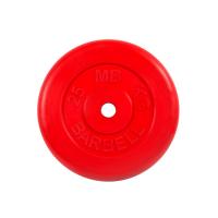Диск MB Barbell Стандарт Красный 26мм 25кг